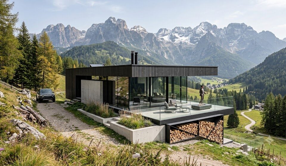 casa in montagna